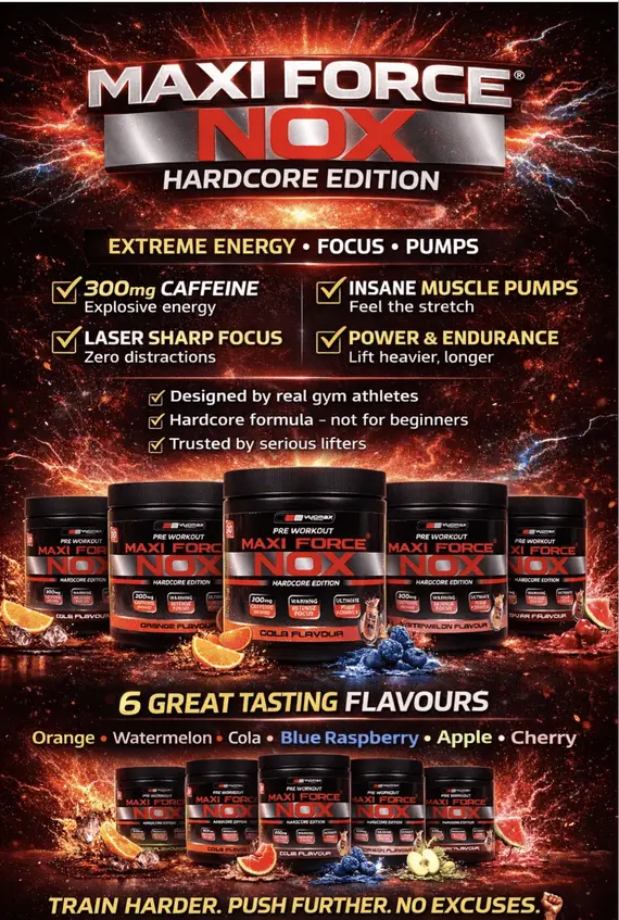 Vyomax Maxi Force Nox Orange 210g 